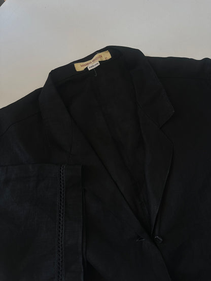 MARINA RINALDI 100% linen shirt jacket