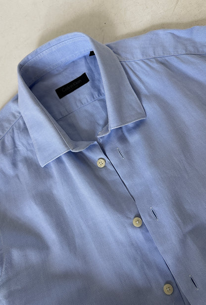 CALVIN KLEIN minimal blue shirt