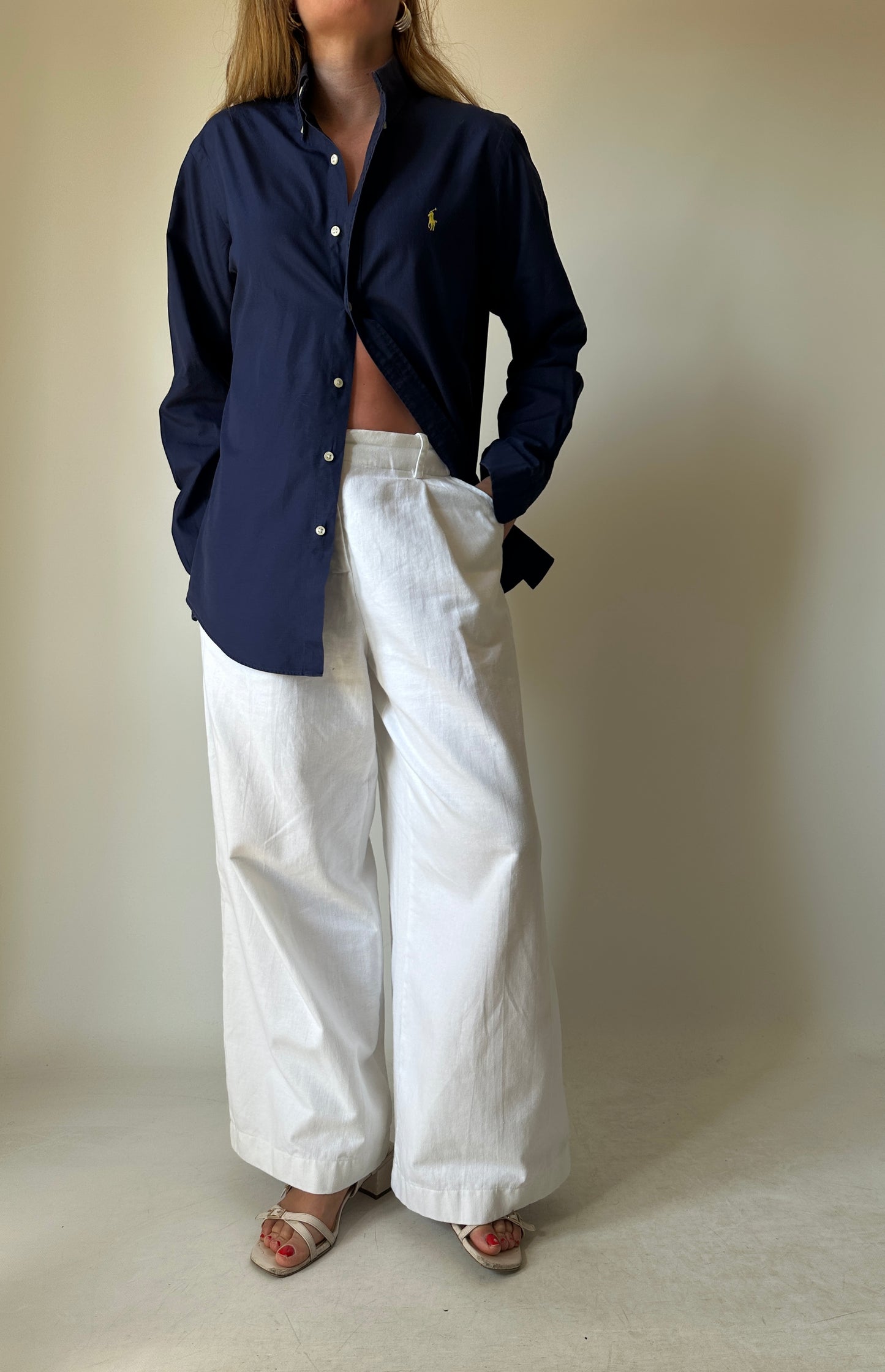 RALPH LAUREN navy shirt