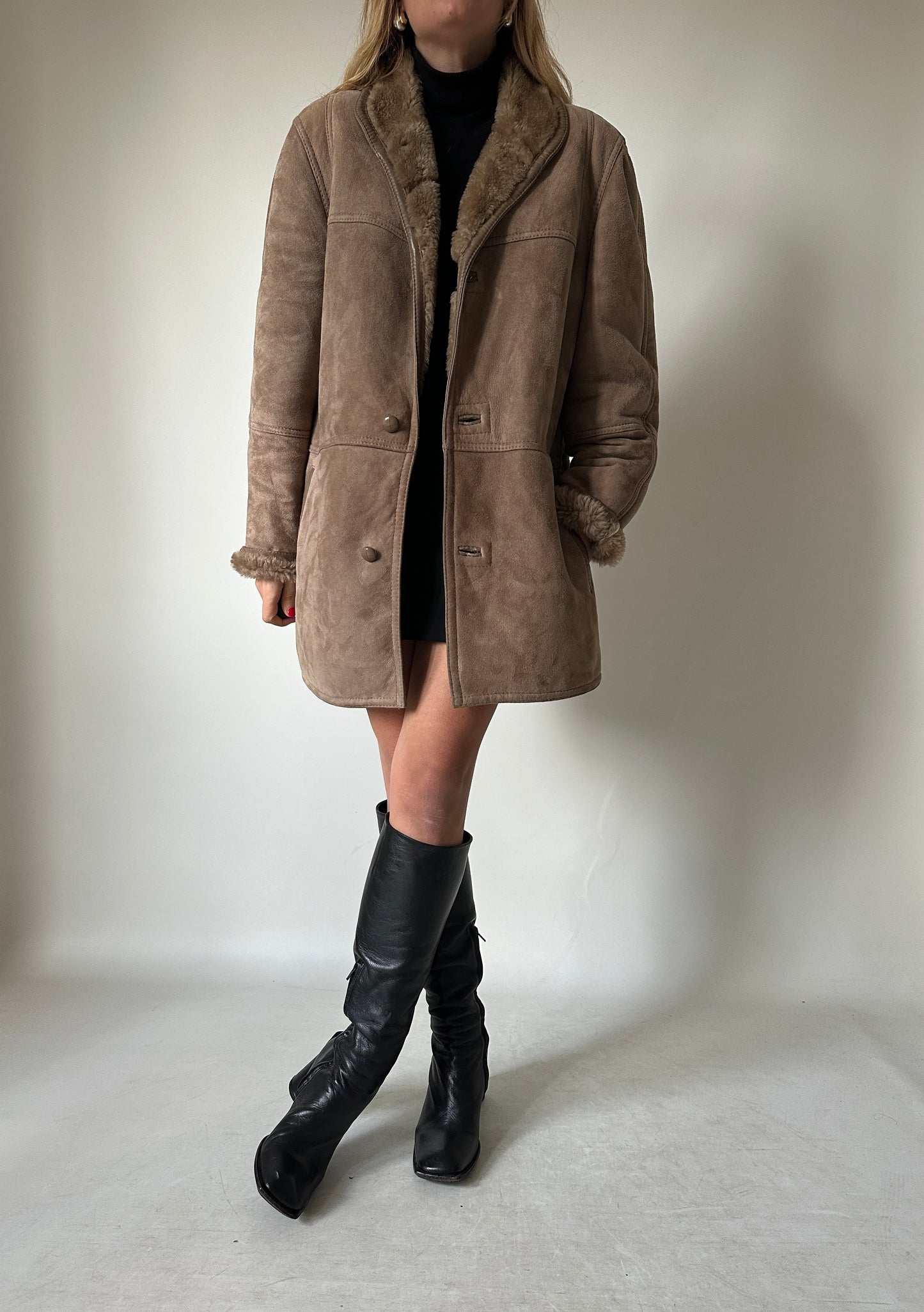 Tortora petite Shearling