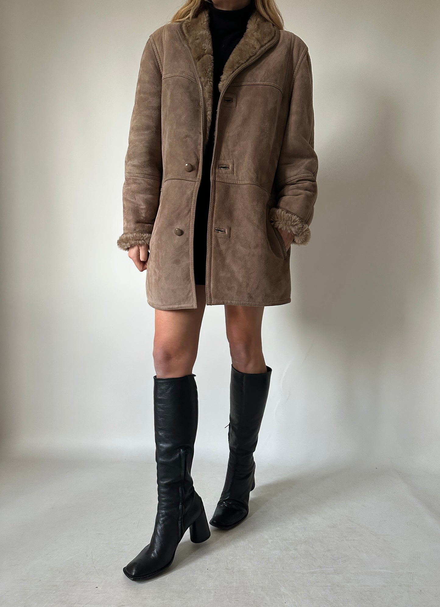 Tortora petite Shearling