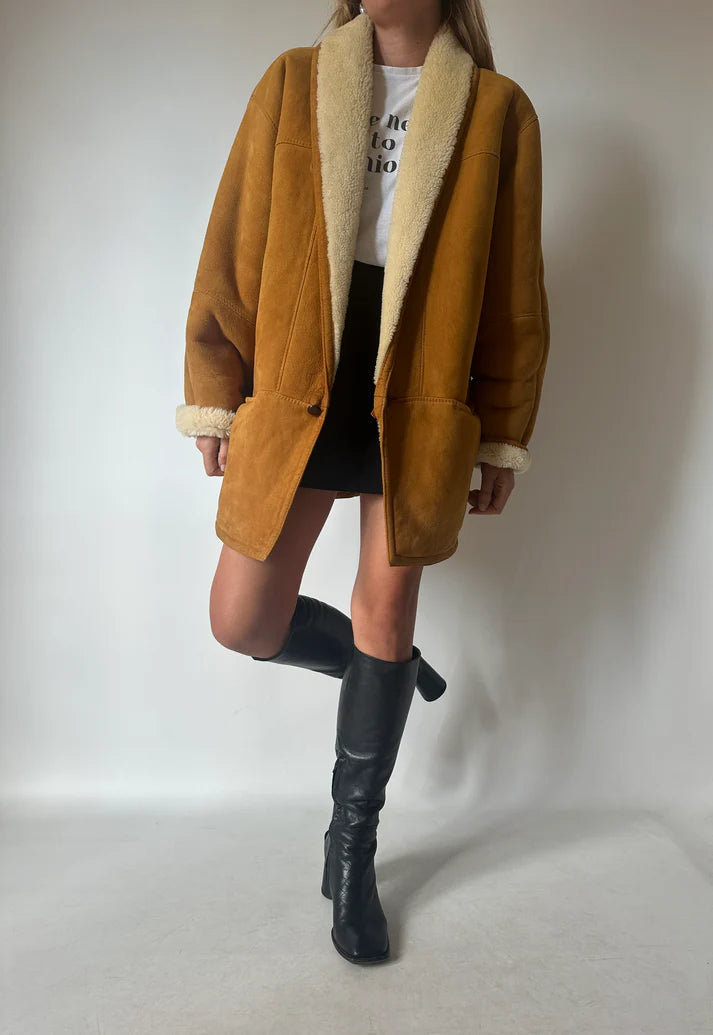 Caramel original Shearling
