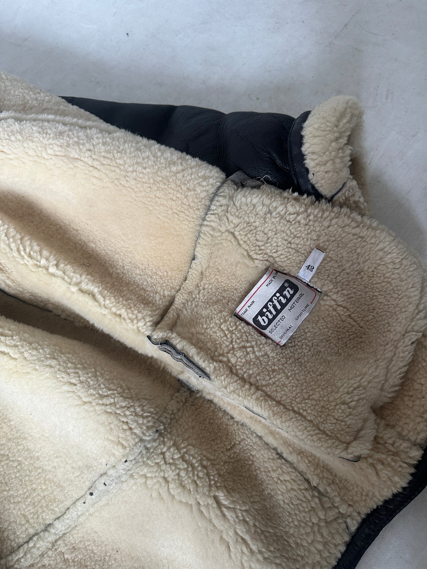 Dreamy black petite Shearling