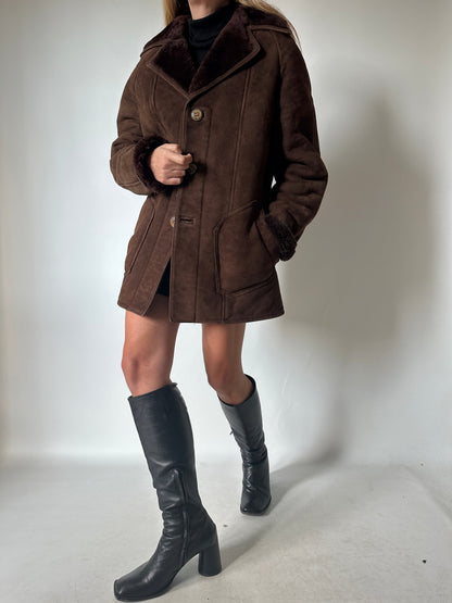 Chocolate cool Shearling