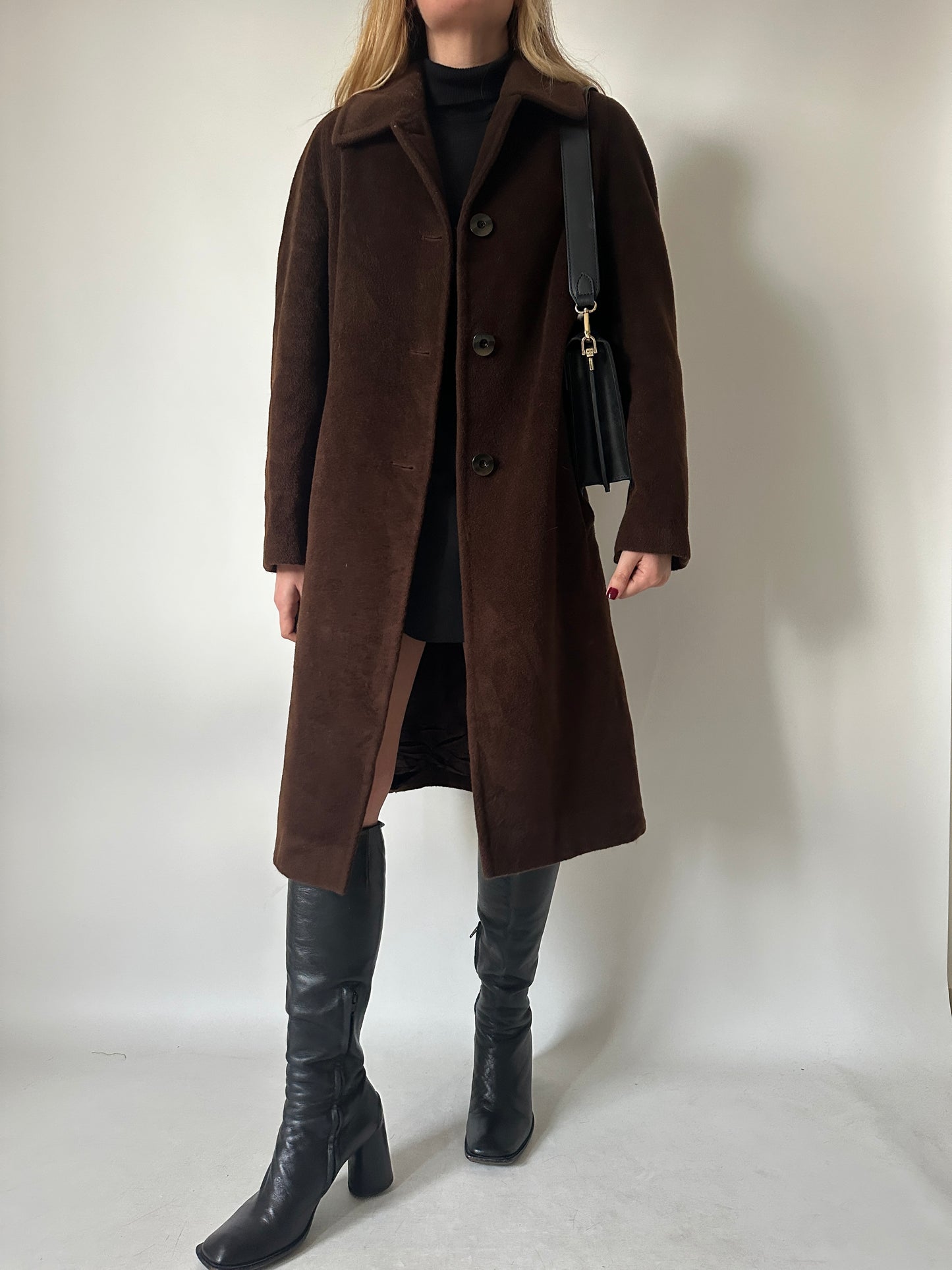 Pure merinos chocolate coat
