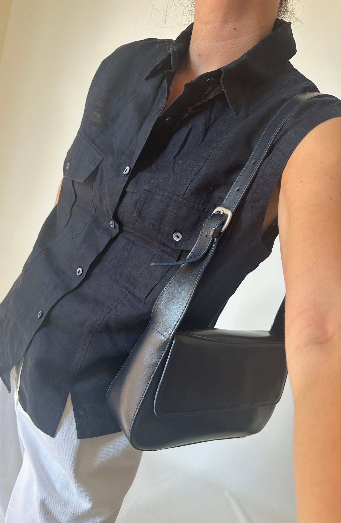 BLUNAUTA pure linen shirt