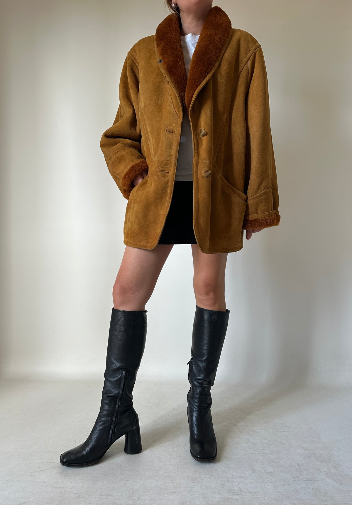 Biscuit petite Shearling
