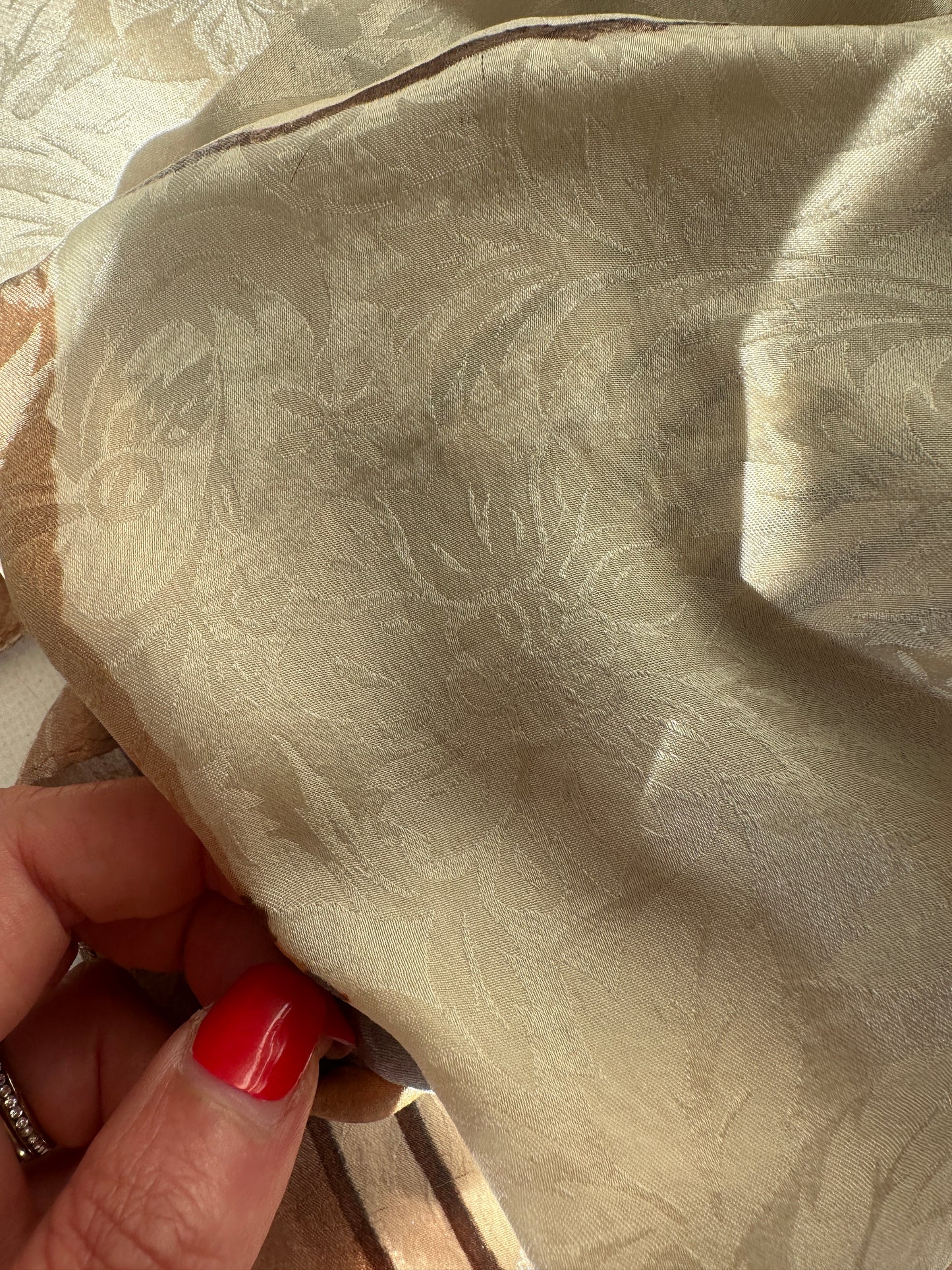 Maxi foulard in pura seta