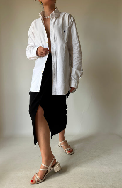 RALPH LAUREN essential white shirt
