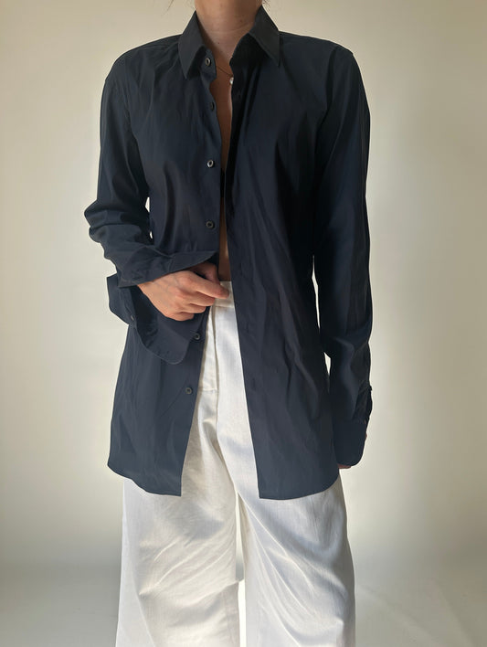 PRADA navy essential shirt