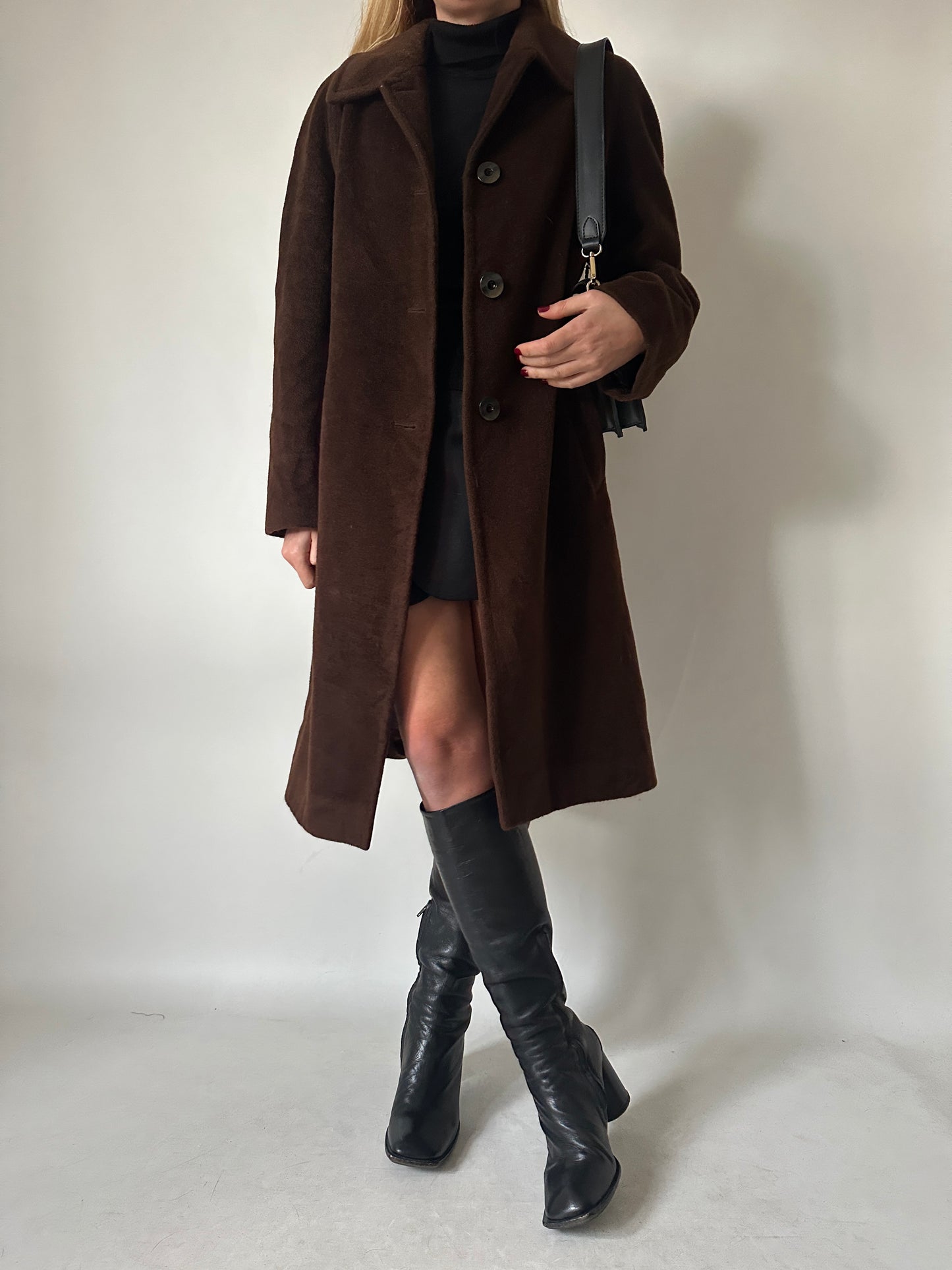 Pure merinos chocolate coat