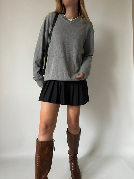 TOMMY HILFIGER cotton grey sweater