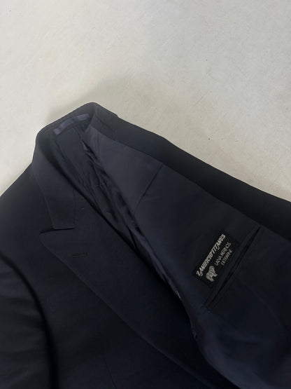 Blazer slim fresco lana merinos
