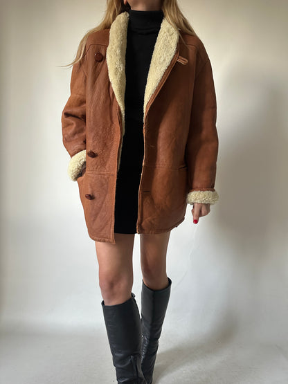 Perfect caramel Shearling