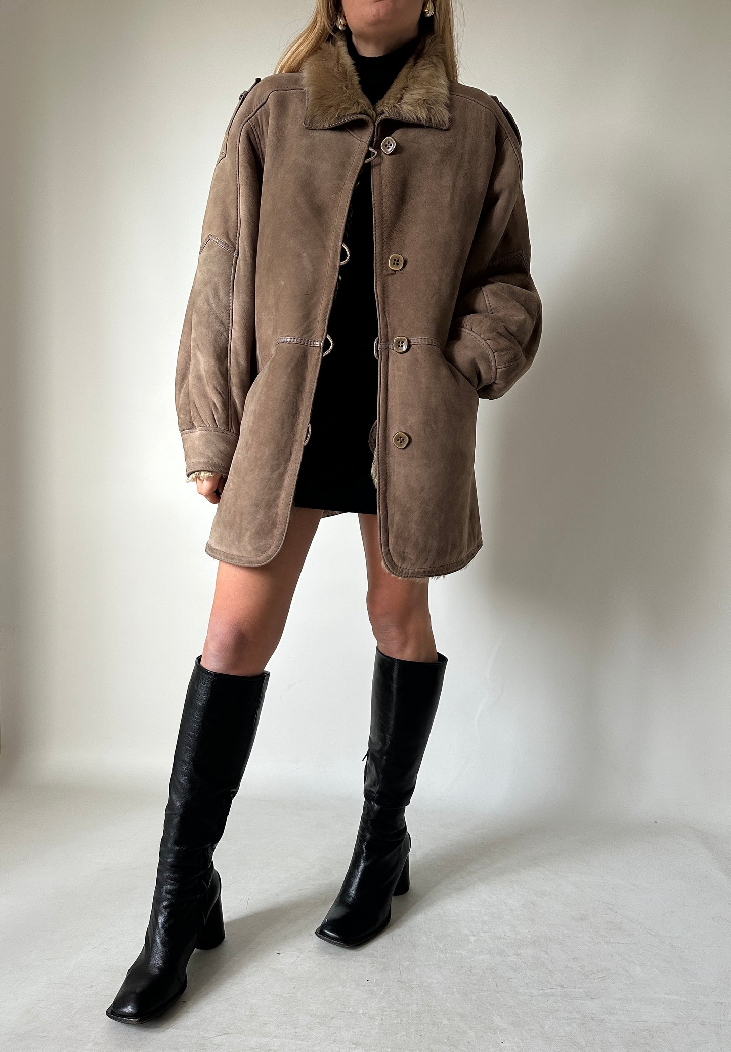 Perfect brown Shearling