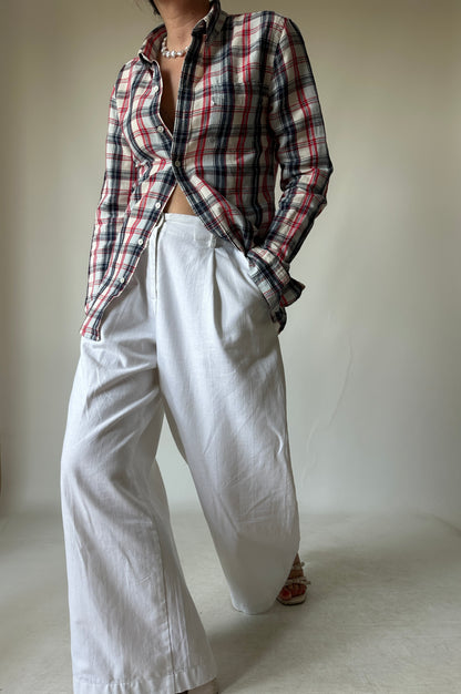 LEVI'S tartan petite shirt