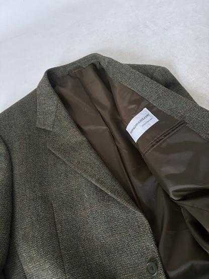 Herringbone verdone blazer