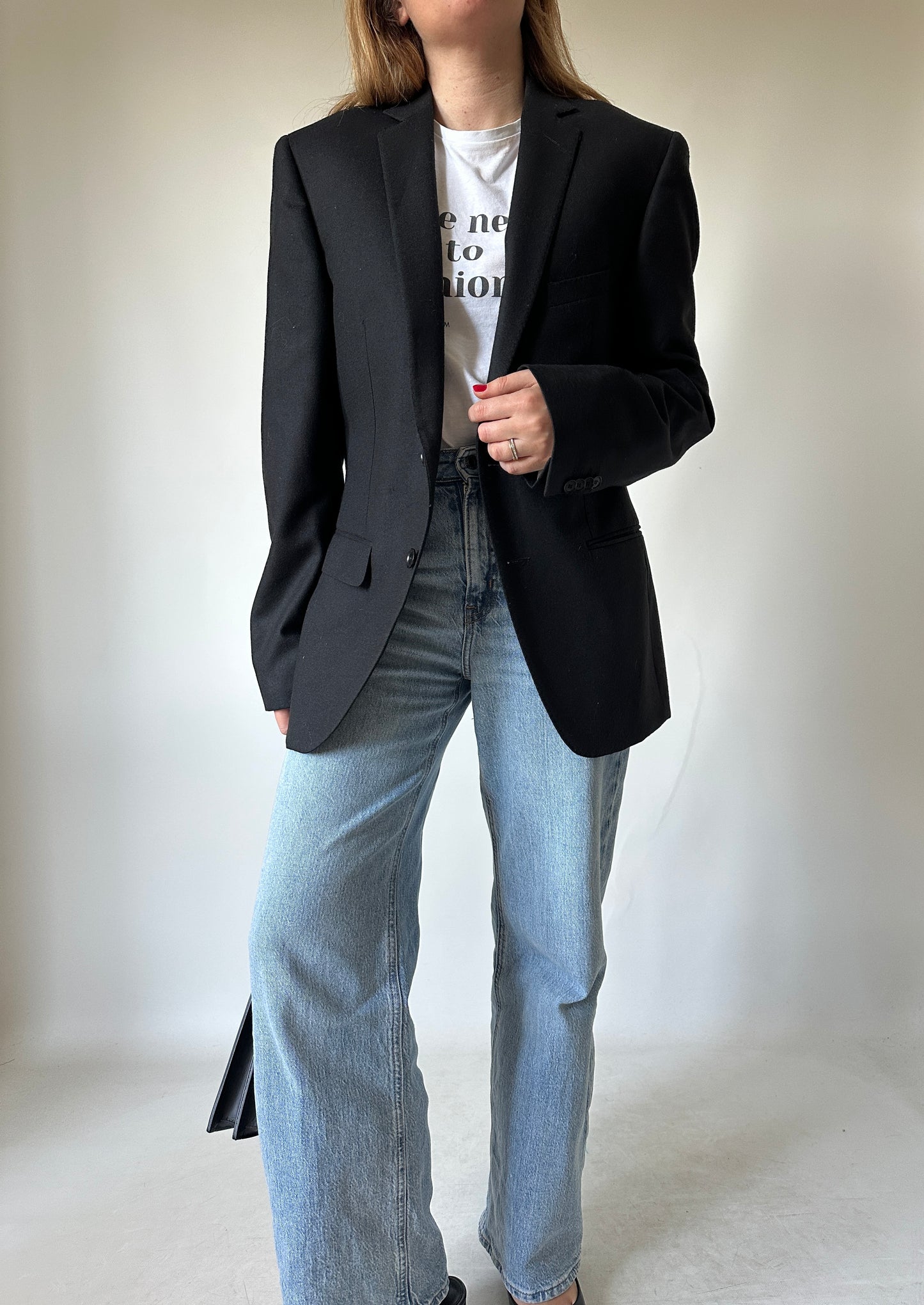 MARZOTTO il blazer nero perfetto