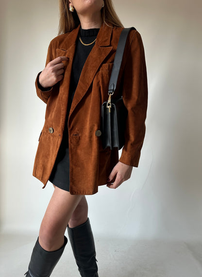 Dreamy suede petite jacket