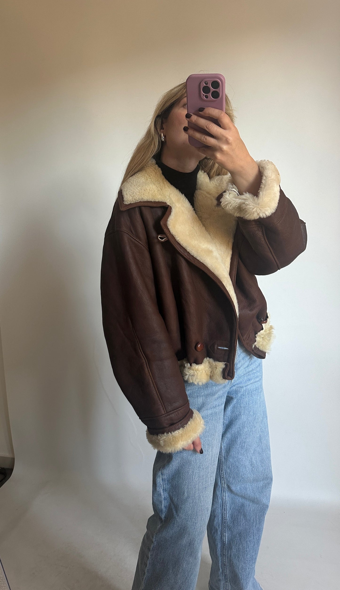 Petite chocolate Shearling