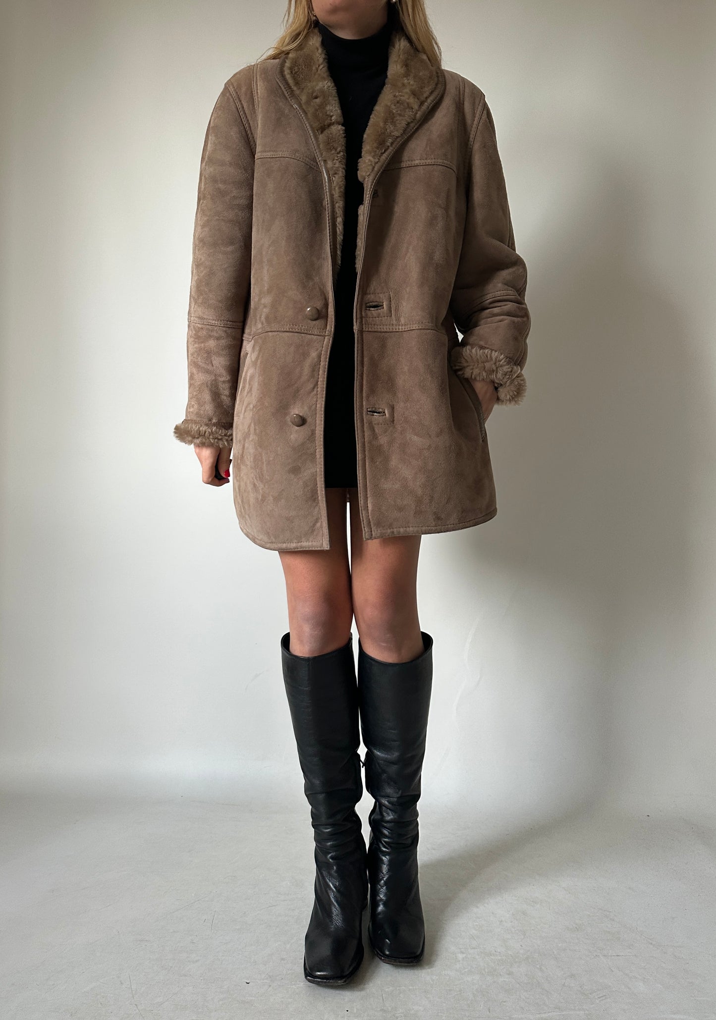 Tortora petite Shearling