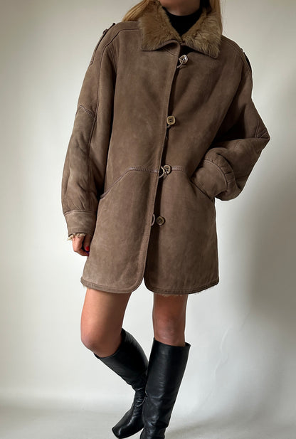 Perfect brown Shearling