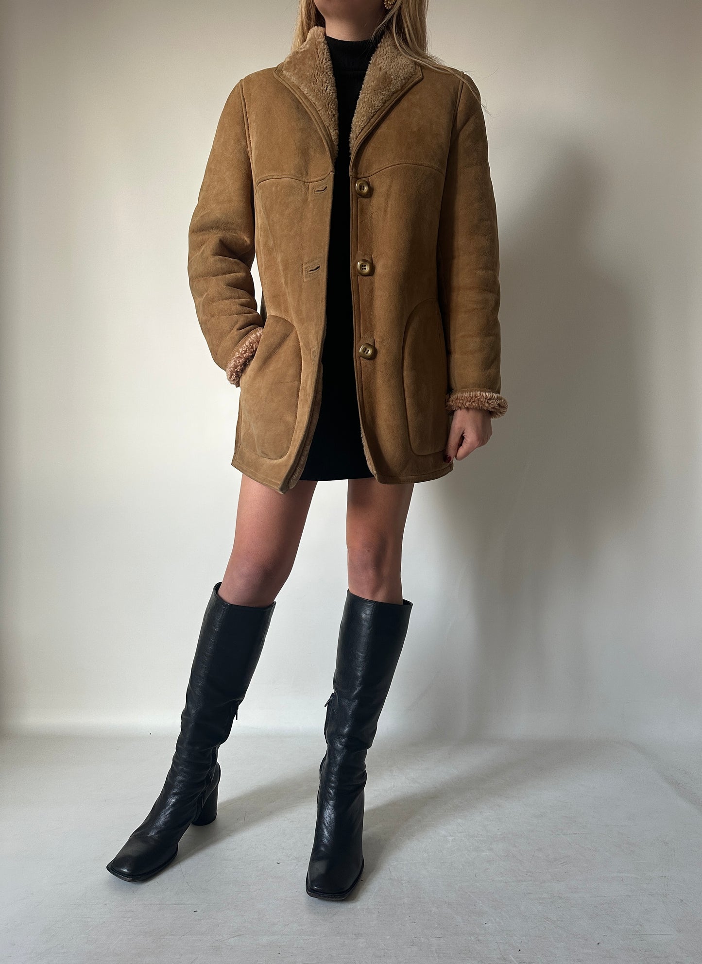 Honey petite Shearling