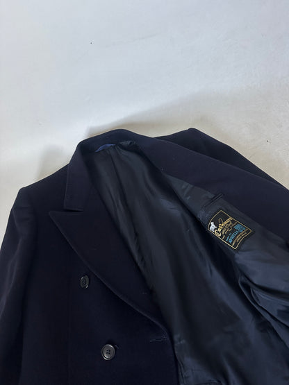 Luxury cachemire navy coat