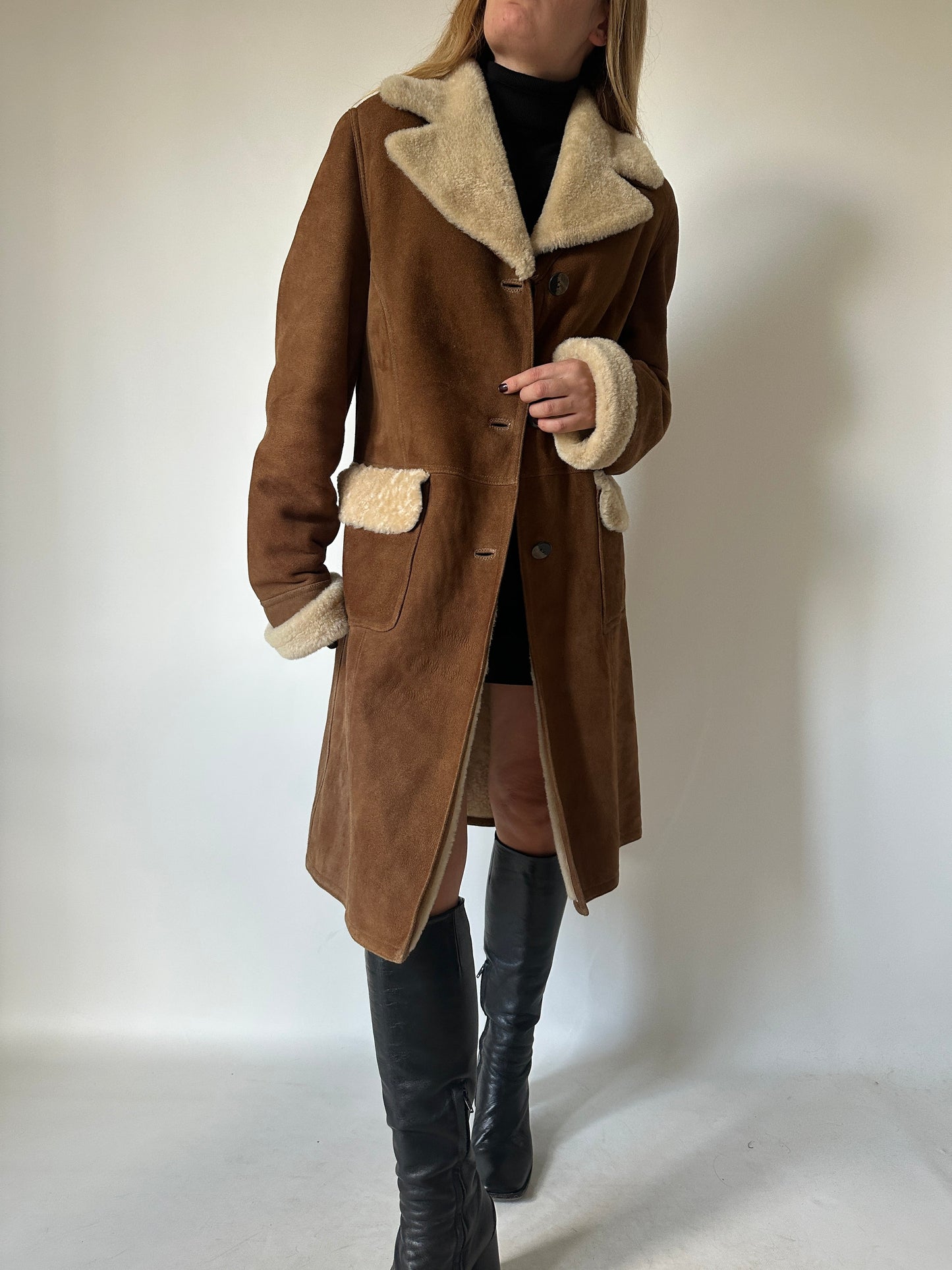 Dreamy long biscuit Shearling