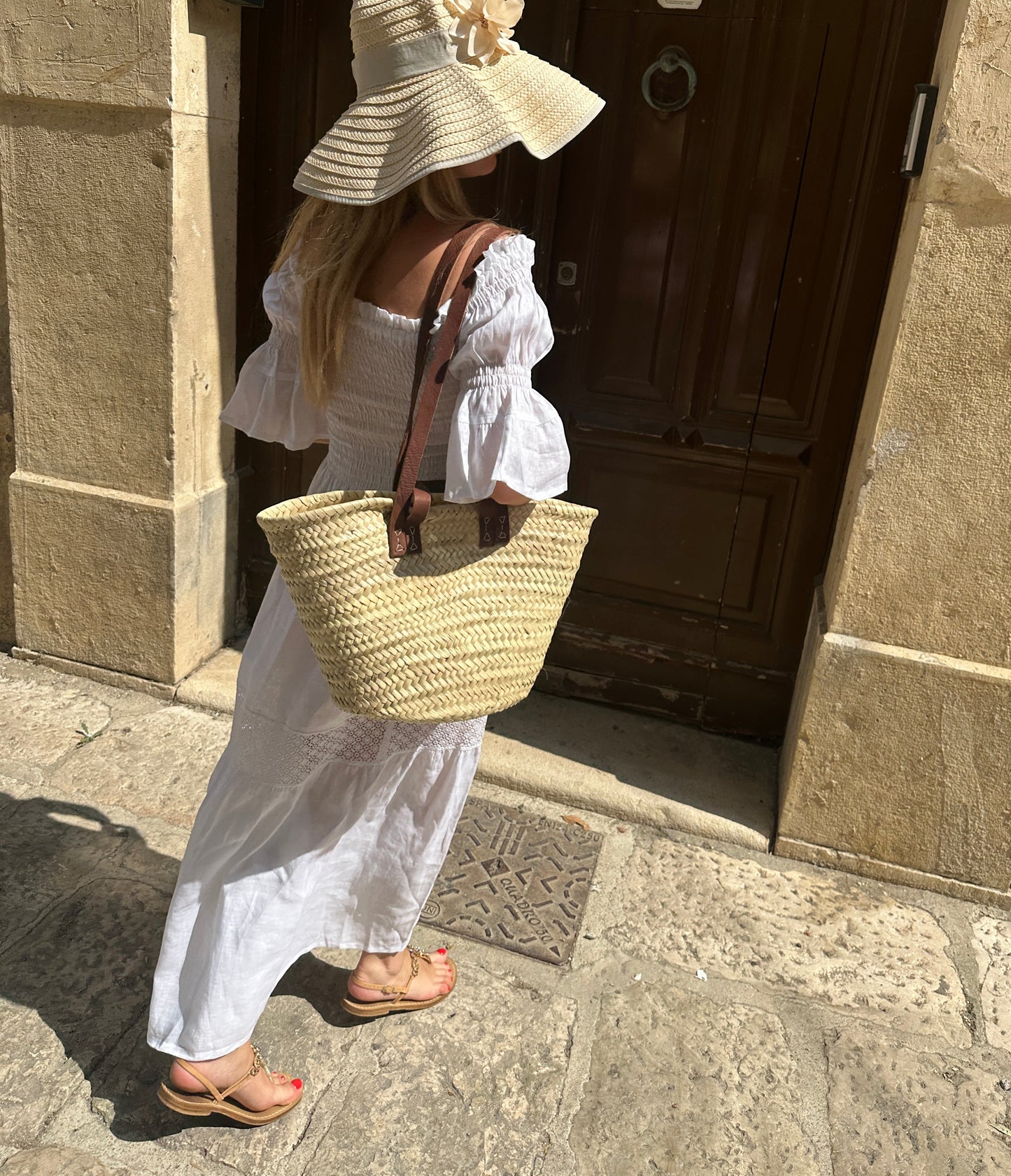 Borsa in paglia "Dolce Vita"
