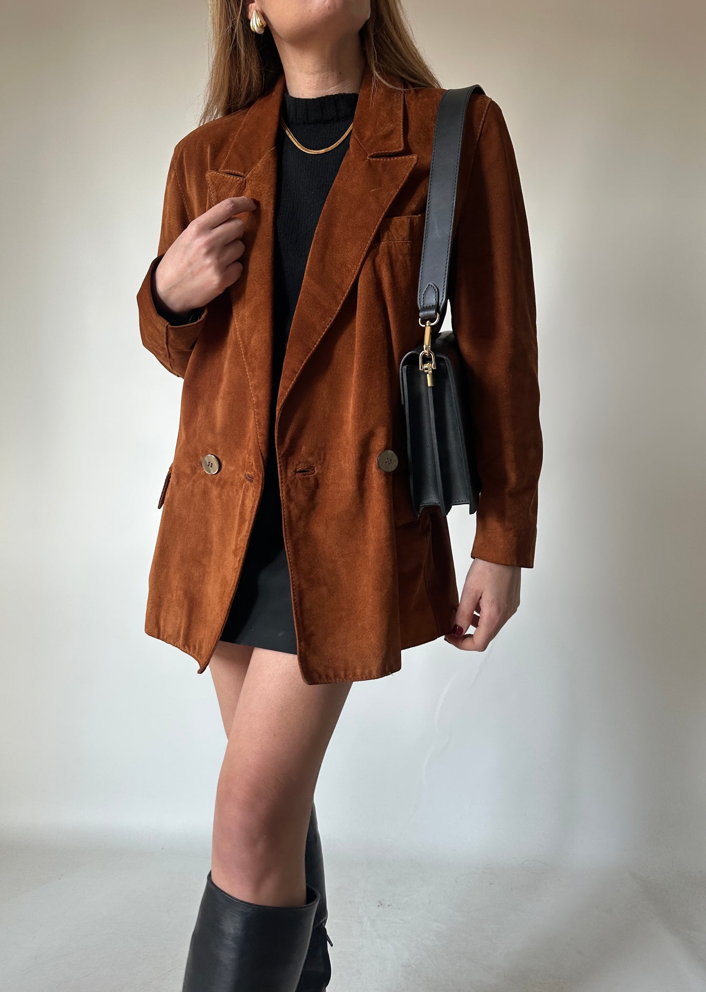 Dreamy suede petite jacket