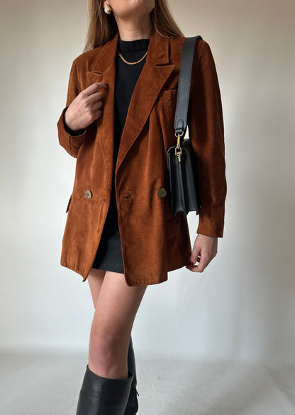 Dreamy suede petite jacket