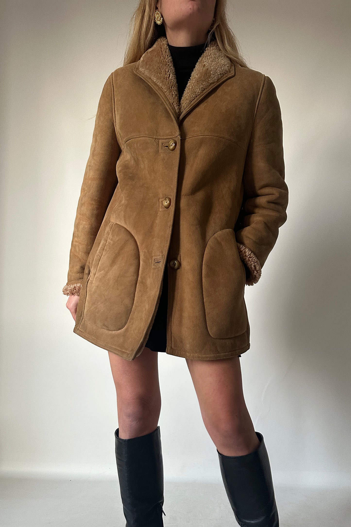 Honey petite Shearling