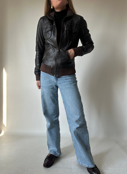 Chocolate petite bomber