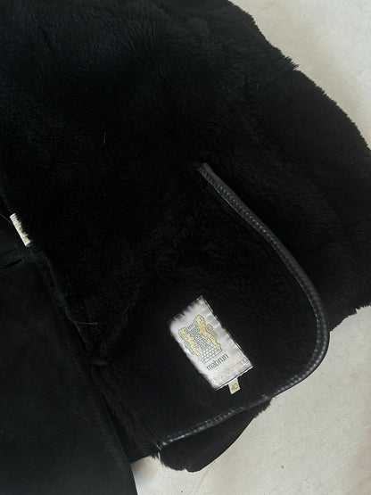 Perfect black Shearling