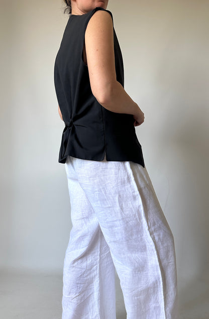 Gilet cool in fresco lana