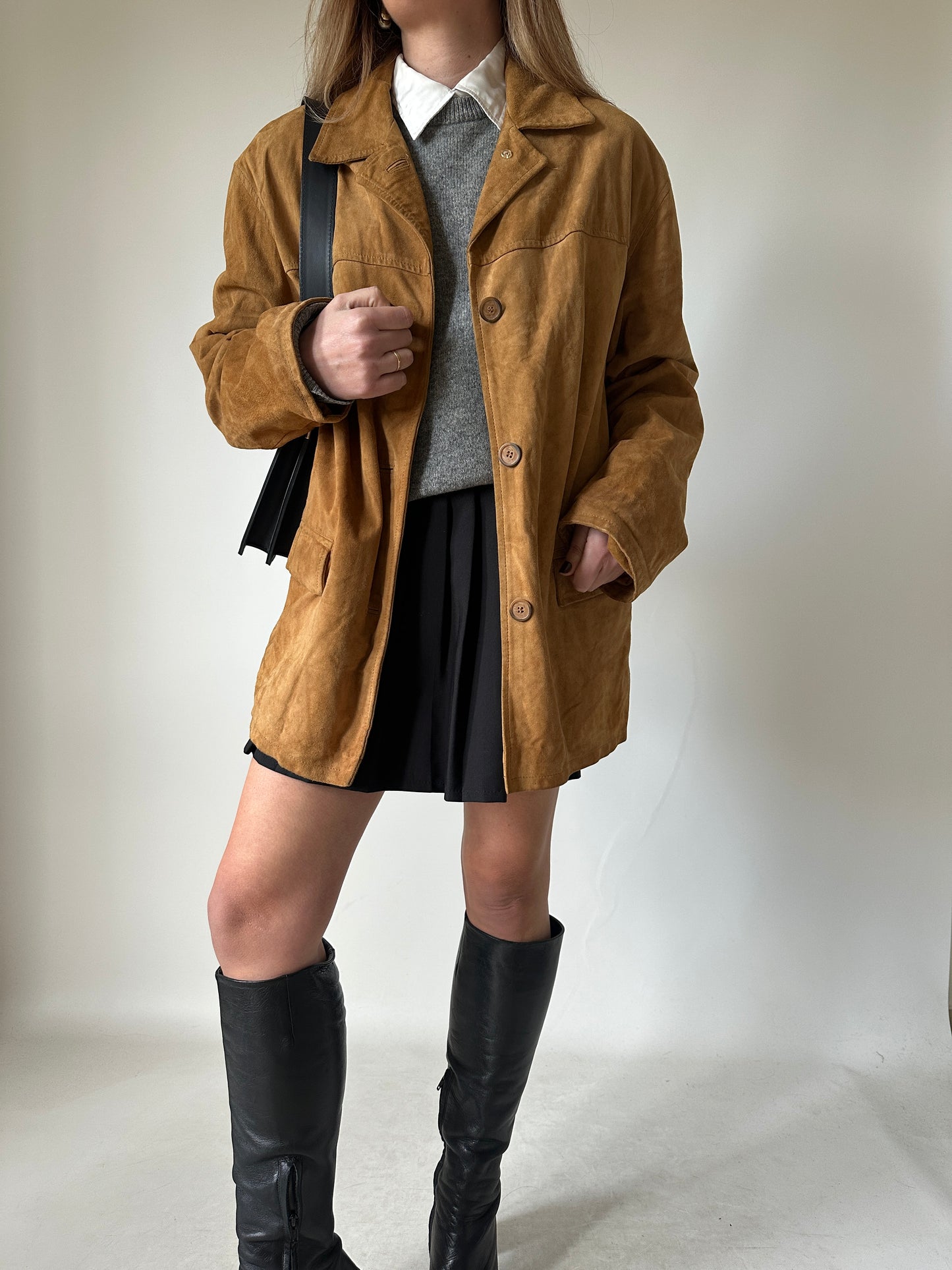 Passpartour suede jacket