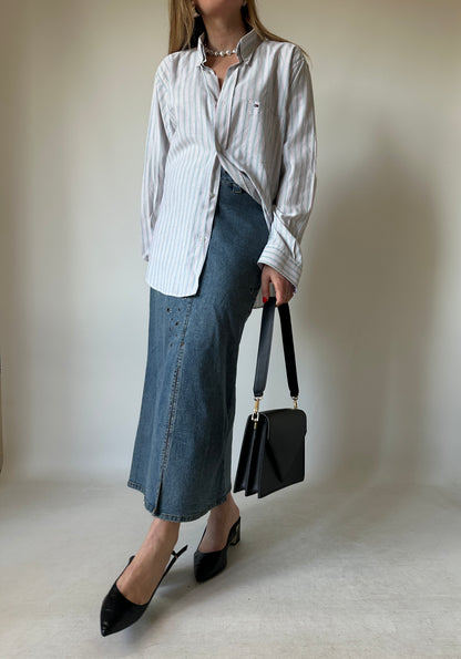 TOMMY HILFIGER linen blend shirt