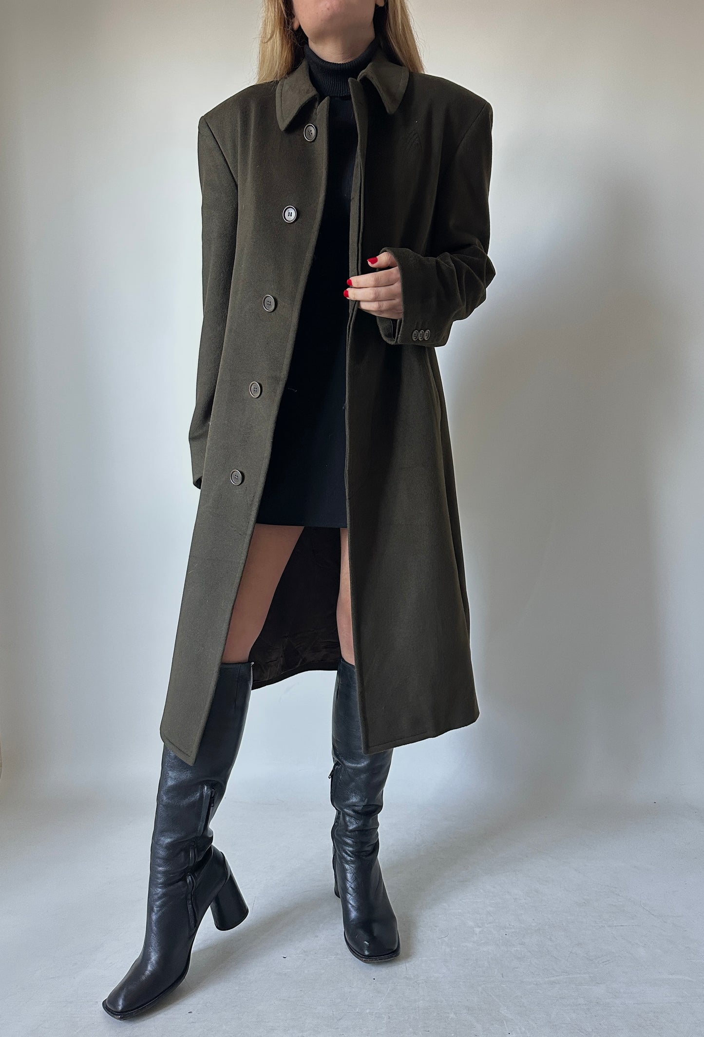 Zegna genderless wool and cachemire coat