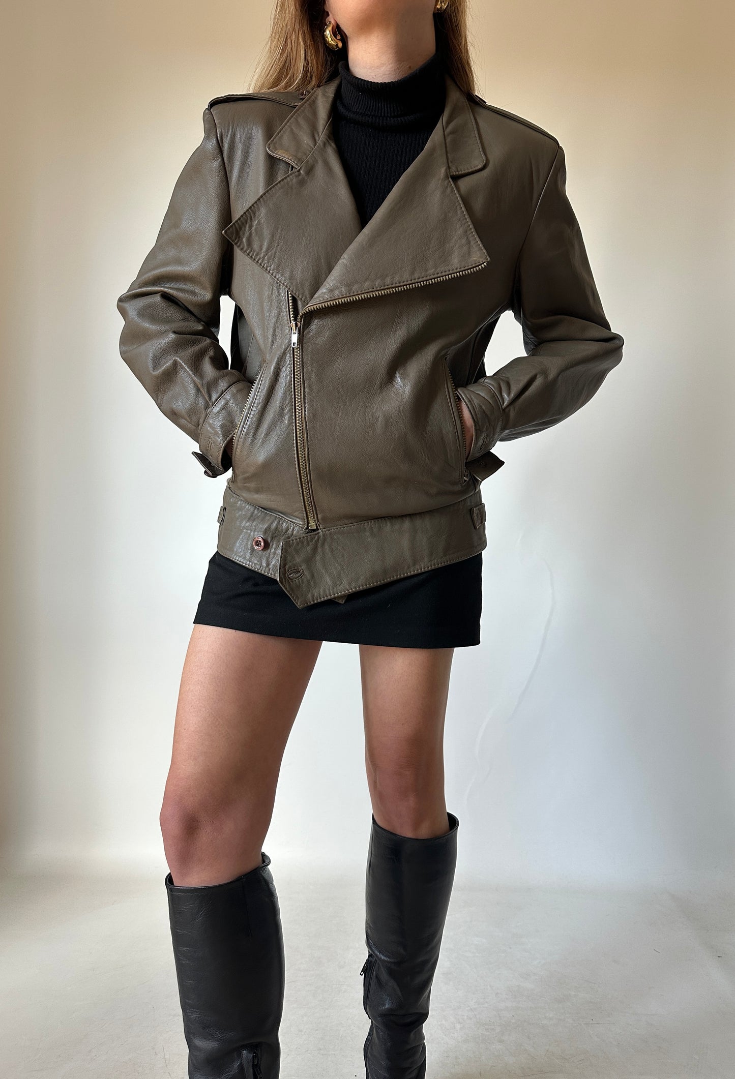 Verdone petite biker