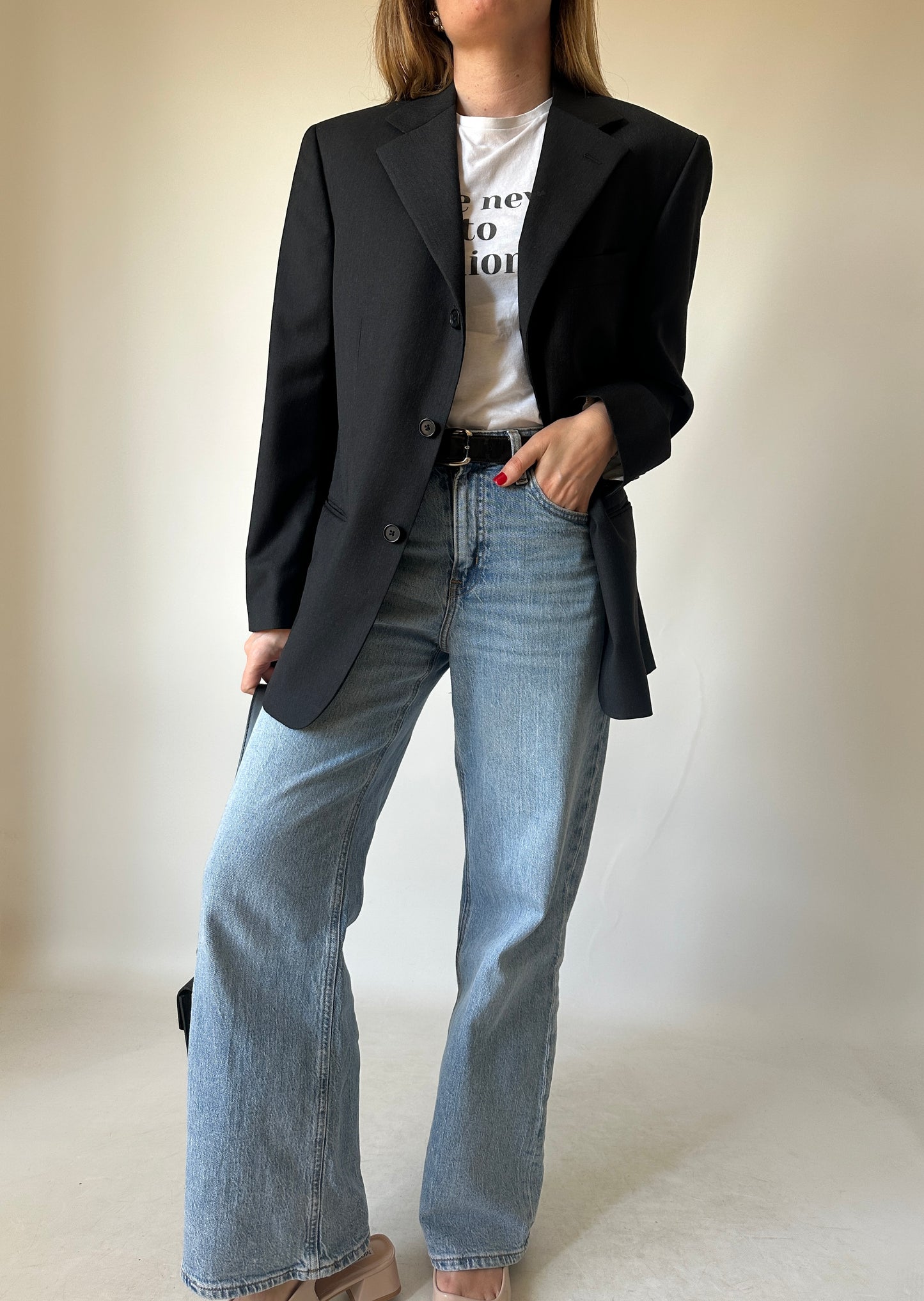 LORO PIANA precious light merinos blazer