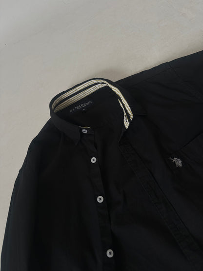 US POLO Assn black petite shirt