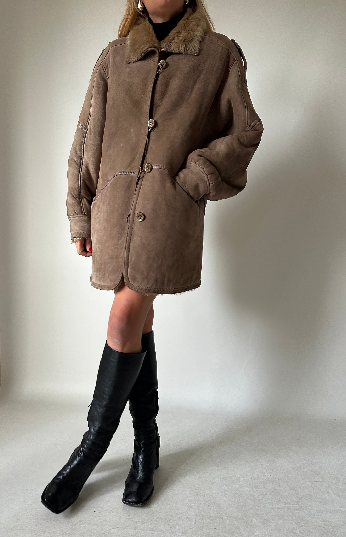 Perfect brown Shearling