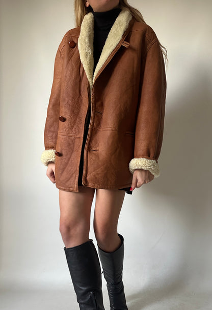 Perfect caramel Shearling