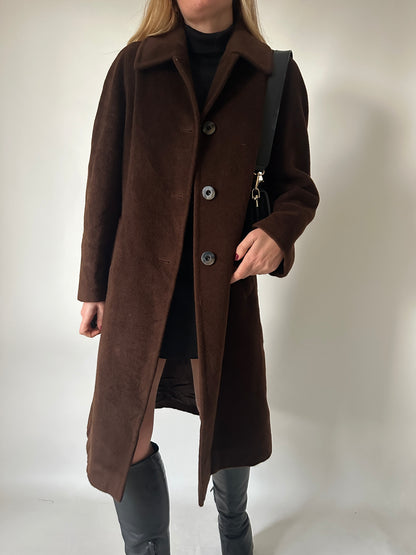 Pure merinos chocolate coat