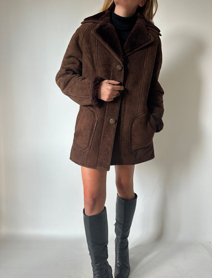 Chocolate cool Shearling
