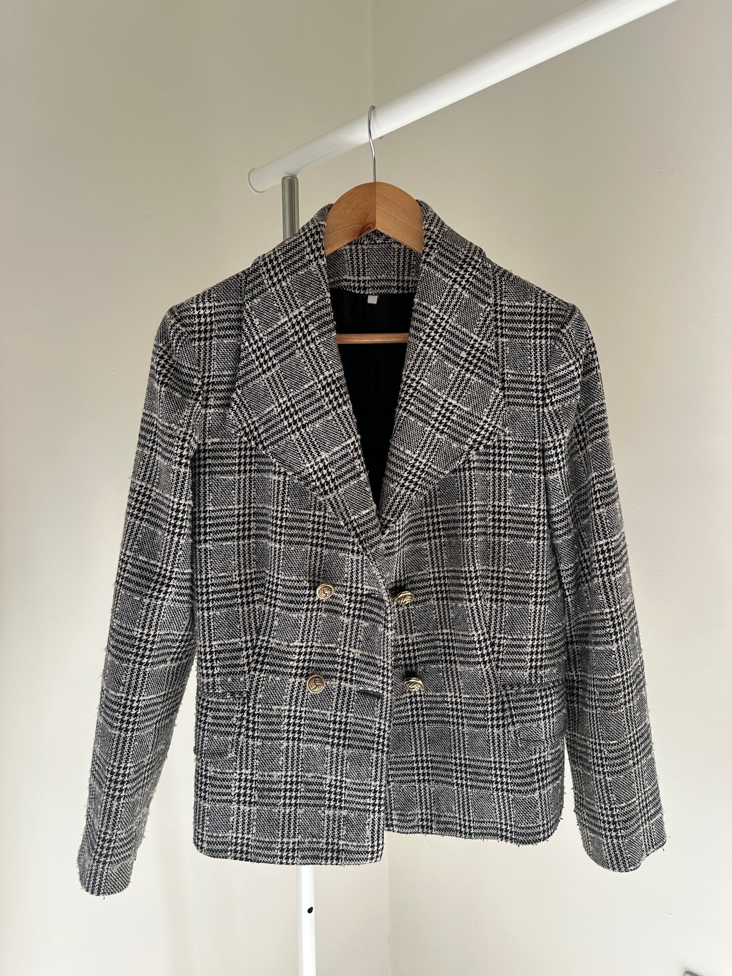 Blazer in fresco lana bouclè