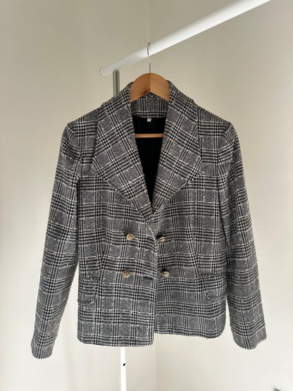 Blazer in fresco lana bouclè