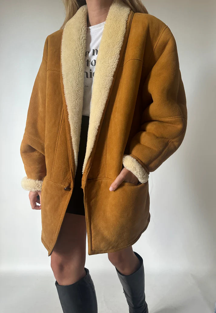 Caramel original Shearling