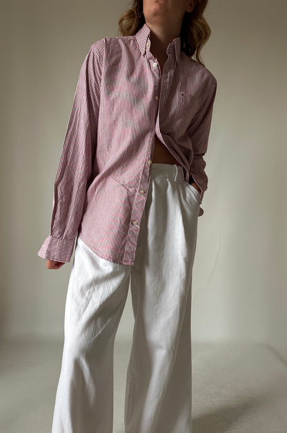 TOMMY HILFIGER striped petite shirt - nuova con etichetta